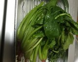 大メスティンでほうれん草のお浸し作り方1写真