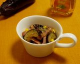 なすのバジル炒め*チーズ焼き作り方1写真
