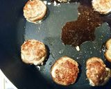 焦がし醤油で！チーズinしいたけの肉詰め作り方7写真