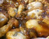 カキの甘辛煮。作り方8写真
