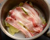 春キャベツと豚肉のミルフィーユ作り方3写真