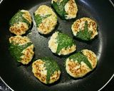 簡単♡サッパリ豆腐つくねの大葉焼き♪作り方6写真