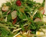 激ウマ、水菜とラディッシュの中華サラダ作り方4写真