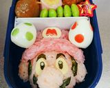 キャラ弁☆スーパーマリオ♪ヨッシーの玉子作り方4写真