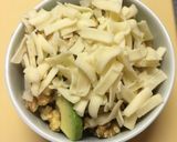 簡単！鯖のアボカドチーズくるみ乗せ作り方4写真