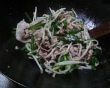 ニラ豚もやし マヨネーズ炒め作り方4写真
