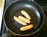 ソース焼きそば！ガッツリごてもりドッグ☆作り方3写真