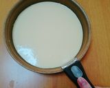 フライパンdeヨーグルトチーズケーキ作り方4写真