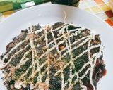 玉ねぎの葉っぱのお好み焼き作り方3写真