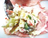 リメイクにも！ポテトサラダ挟みトンカツ作り方2写真