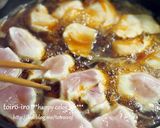 しっとりむね肉でヘルシーな親子煮作り方6写真