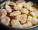 しっとりむね肉でヘルシーな親子煮作り方5写真