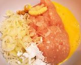 簡単！鶏ひき肉の大葉ハンバーグ お弁当◎作り方1写真