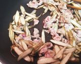 超簡単☆ごぼうと麺つゆの柳川煮風作り方2写真