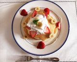 極上♫ふわっ♡ハワイアンパンケーキ作り方6写真