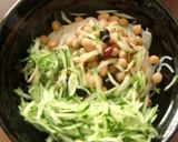 栄養オイルで、こんにゃくとお豆さんを作り方2写真