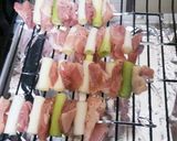 おうち居酒屋♡魚焼きグリルで☆焼き鳥☆作り方5写真