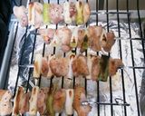 おうち居酒屋♡魚焼きグリルで☆焼き鳥☆作り方8写真