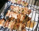 おうち居酒屋♡魚焼きグリルで☆焼き鳥☆作り方9写真
