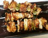 おうち居酒屋♡魚焼きグリルで☆焼き鳥☆作り方10写真