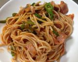 玄米麺でナポリタン♡作り方8写真
