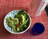 山菜 コゴミとウルイの酢味噌作り方3写真