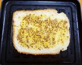 マスタードベーコンチーズトースト★ランチ作り方1写真