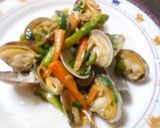 あさりの野菜あんかけ　超簡単作り方3写真