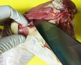 簡単肉屋さん鶏足捌き方作り方3写真
