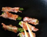 お弁当にも✨アスパラの肉巻き(みそ味)作り方6写真