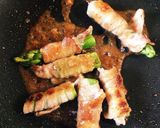 お弁当にも✨アスパラの肉巻き(みそ味)作り方7写真