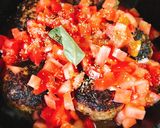 たけのこハンバーグのトマト煮込み作り方10写真