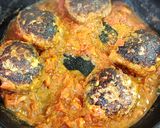 たけのこハンバーグのトマト煮込み作り方11写真