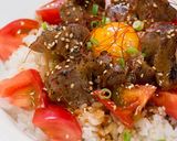 トマトの新玉ねぎユッケ作り方3写真