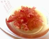 春キャベツとトマトで優しい味のお浸し♫作り方1写真