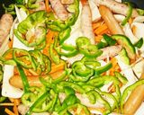 野菜たっぷり重ね蒸し焼き作り方4写真