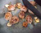 筍と椎茸＊中華風 煮込みハンバーグ作り方6写真