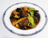 筍と椎茸*中華風 煮込みハンバーグ作り方15写真
