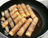 照り焼き❤ちくわの豚肉巻き3種♪作り方12写真