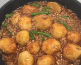 ほっこり美味しい！揚げ新じゃがのそぼろ煮作り方8写真