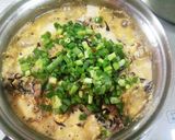 リメイクレシピ☆ひじきと鯖の卵とじ作り方5写真
