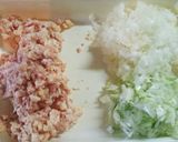 我が家の軟骨入つくね作り方1写真