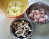 さっぱり♪鶏肉とじゃが芋の甘酢煮作り方1写真