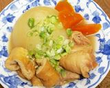 鶏もも肉と新たまねぎの白味噌煮作り方6写真