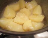 昆布出汁で炊いた粉ふき新じゃがの甘煮作り方4写真