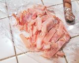 ☆余り物☆冷凍ポテトとハム炒め作り方3写真