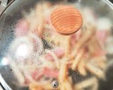 ☆余り物☆冷凍ポテトとハム炒め作り方8写真