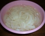 かつおのたたきと新玉ねぎのサラダ作り方1写真