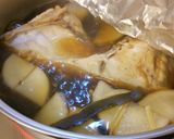 ブリかま煮。作り方4写真