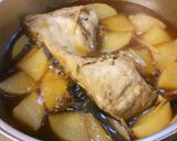 ブリかま煮。作り方5写真